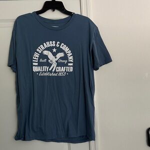 Levi's Blue Graphic Men's Tee